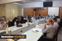 جلسه شورای فرهنگی اجتماعی دانشگاه فرهنگیان استان همدان
