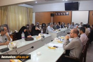 جلسه شورای فرهنگی اجتماعی دانشگاه فرهنگیان استان همدان