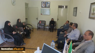 بازدید نماینده استانداری همدان از اقدامات انجام شده دانشگاه فرهنگیان همدان در حوزه ی صیانت از حقوق شهروندی در چهار حوزه ( عفاف و حجاب، حق شهروندی، اقامه نماز و امر به معروف و نهی از منکر)
بازدید نماینده استانداری همدان از اقدامات انجام شده دانشگاه فرهنگیان همدان
بازدید نماینده استانداری همدان از اقدامات انجام شده دانشگاه فرهنگیان همدان

بازدید نماینده استانداری همدان از اقدامات انجام شده دانشگاه فرهنگیان همدان در حوزه ی صیانت از حقوق شهروندی