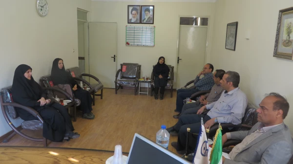 بازدید نماینده استانداری همدان از اقدامات انجام شده دانشگاه فرهنگیان همدان در حوزه ی صیانت از حقوق شهروندی در چهار حوزه ( عفاف و حجاب، حق شهروندی، اقامه نماز و امر به معروف و نهی از منکر)
بازدید نماینده استانداری همدان از اقدامات انجام شده دانشگاه فرهنگی