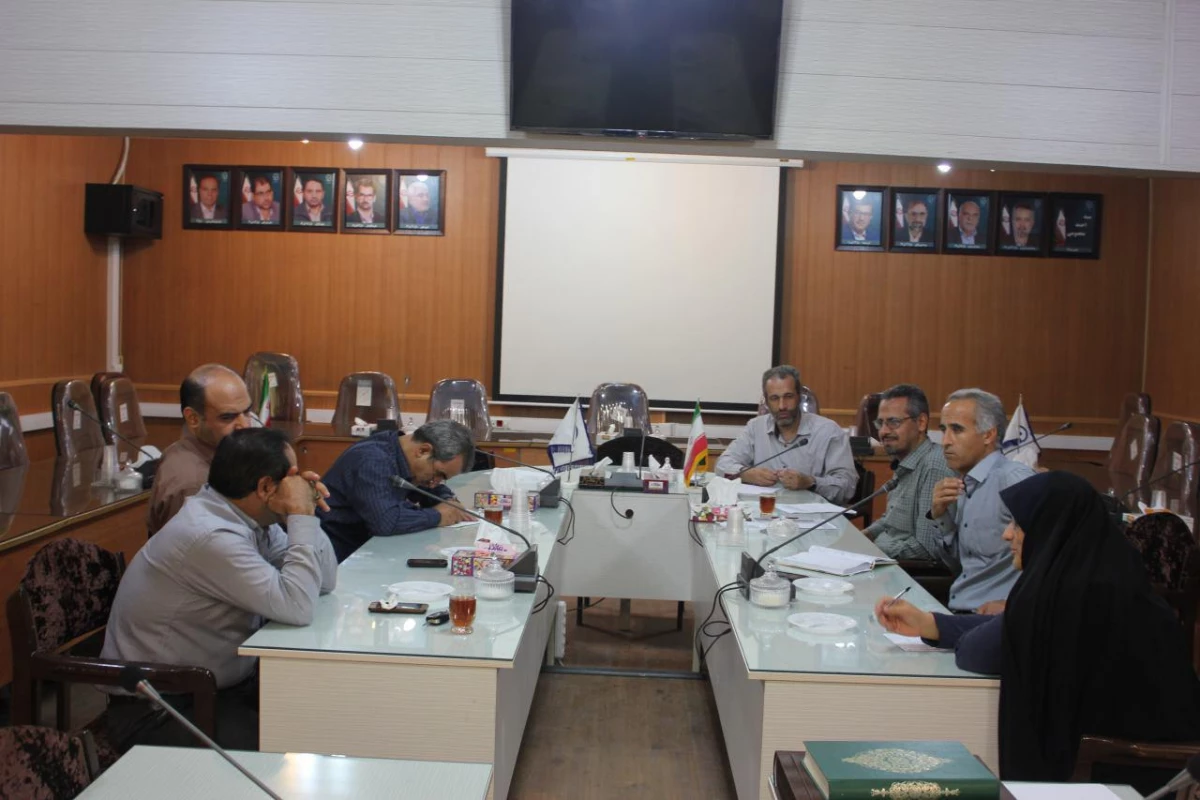 اولین جلسه ساماندهی منابع انسانی جهت سالتحصیلی 98-97