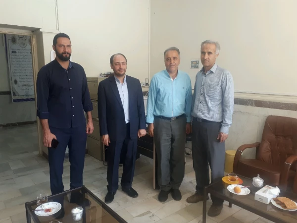 بازدید حضوری جناب آقای مهندس حسین رضایی سرپرست محترم هوشمندسازی دانشگاه فرهنگیان از مراکز هوشمندسازی مدیریت مرکز استان و دو پردیس شهید مقصودی و شهید باهنر همدان18/5/97