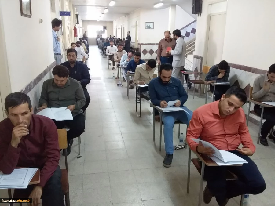 برگزاری آزمون تخصصی ویژه مهارت آموزان ورودی سال ۱۳۹۵ در پردیس شهید مقصودی همدان - چهارشنبه ۹۷/۰۵/۲۴ - ساختمان آموزشی