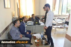 بازدید اکبر کاوسی امید عضو شورای اسلامی شهر همدان از روند مصاحبه تخصصی داوطلبان ورود به دانشگاه فرهنگیان همدان