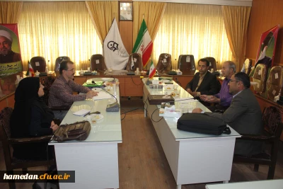 برگزاری جلسه هماهنگی گروه زبان و ادبیات فارسی دانشگاه فرهنگیان همدان