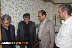 بازدید دکتر امیر خجسته نماینده مردم همدان، فامنین و قهاوند در مجلس شورای اسلامی از پردیس شهید مقصودی همدان