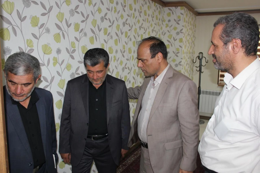بازدید دکتر امیر خجسته نماینده مردم همدان، فامنین و قهاوند در مجلس شورای اسلامی از پردیس شهید مقصودی همدان