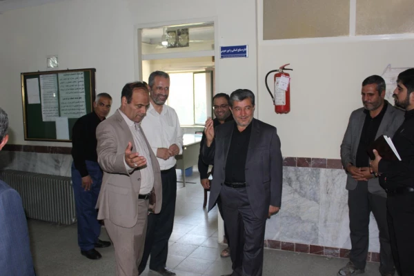 بازدید دکتر امیر خجسته نماینده مردم همدان، فامنین و قهاوند در مجلس شورای اسلامی از پردیس شهید مقصودی همدان