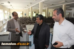 بازدید دکتر امیر خجسته نماینده مردم همدان، فامنین و قهاوند در مجلس شورای اسلامی از پردیس شهید مقصودی همدان