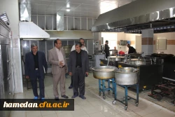 بازدید دکتر امیر خجسته نماینده مردم همدان، فامنین و قهاوند در مجلس شورای اسلامی از پردیس شهید مقصودی همدان