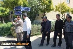 بازدید دکتر امیر خجسته نماینده مردم همدان، فامنین و قهاوند در مجلس شورای اسلامی از پردیس شهید مقصودی همدان