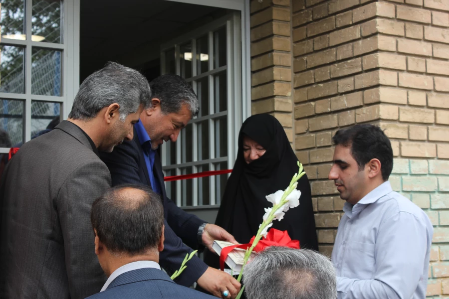 افتتاح پروژه های عمرانی پردیس شهید مقصودی همدان