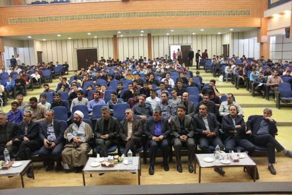 افتتاح پروژه های عمرانی پردیس شهید مقصودی همدان