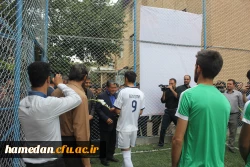 افتتاح پروژه های عمرانی پردیس شهید مقصودی همدان