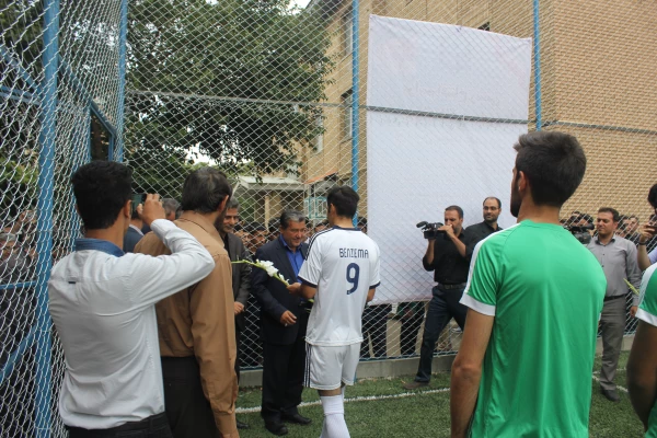 افتتاح پروژه های عمرانی پردیس شهید مقصودی همدان