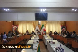 جلسه هم اندیشی اعضای هیات علمی دانشگاه فرهنگیان همدان با محوریت دفتر نهاد نمایندگی مقام معظم رهبری (مدظله العالی)