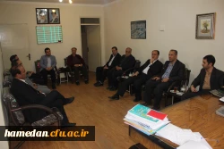 دکتر حاجی بابایی در جمع اعضای هیات علمی، کارکنان و دانشجویان دانشگاه فرهنگیان همدان