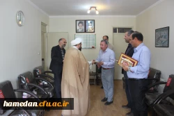 مراسم تقدیر از سرپرست، معاون و همکاران فعال دانشگاه فرهنگیان همدان در برنامه تجلیل از خادمان مردمی اربعین حسینی