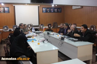 تشکیل جلسه گروه علوم تربیتی دانشگاه فرهنگیان همدان
