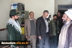 افتتاح دفتر بسیج کارکنان دانشگاه فرهنگیان همدان