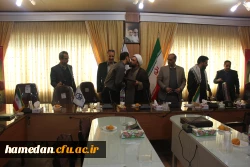 افتتاح دفتر بسیج کارکنان دانشگاه فرهنگیان همدان