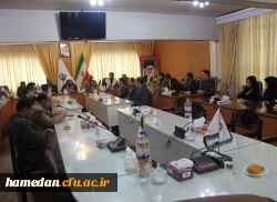 افتتاح دفتر بسیج کارکنان دانشگاه فرهنگیان همدان