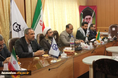 در پردیس شهید مقصودی همدان انجام شد:
افتتاح دفتر بسیج کارکنان دانشگاه فرهنگیان همدان با حضور سرهنگ امیری فرمانده بسیج سازمان ها و دستگاه های اجرایی سپاه انصار الحسین (ع) همدان