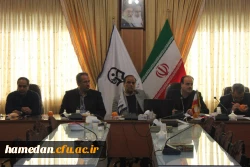 جلسه بررسی رهنامه 40 ماده ای دانشگاه فرهنگیان با حضور مسئولین واحدهای مختلف دانشگاه فرهنگیان همدان