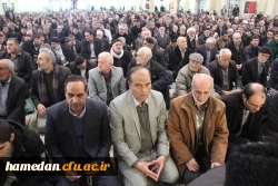 دکتر علیرضا علی صوفی در سخنرانی پیش از خطبه های نماز جمعه همدان:
دانشگاه فرهنگیان در فرازهای مختلف مورد تاکید رهبر معظم انقلاب است