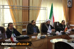 هم اندیشی اعضای هیات علمی دانشگاه فرهنگیان همدان با محوریت دفتر نهاد نمایندگی مقام معظم رهبری