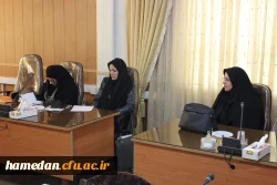 هم اندیشی اعضای هیات علمی دانشگاه فرهنگیان همدان با محوریت دفتر نهاد نمایندگی مقام معظم رهبری