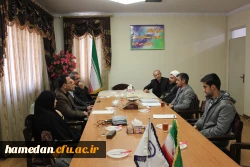 جلسه کمیته نظارت بر نشریات دانشجویی دانشگاه فرهنگیان همدان