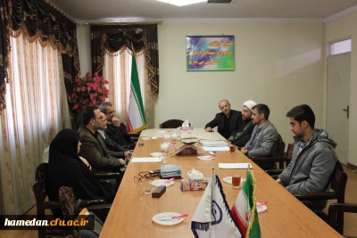 جلسه کمیته نظارت بر نشریات دانشجویی دانشگاه فرهنگیان همدان