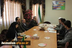 جلسه کمیته نظارت بر نشریات دانشجویی دانشگاه فرهنگیان همدان