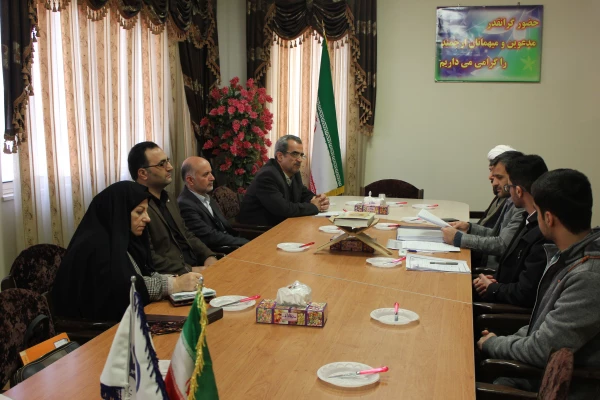 جلسه کمیته نظارت بر نشریات دانشجویی دانشگاه فرهنگیان همدان