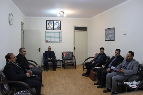 حضور هیات ارزیاب استانداری همدان در پردیس شهید مقصودی