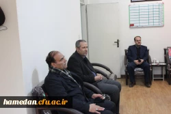 حضور هیات ارزیاب استانداری همدان در پردیس شهید مقصودی