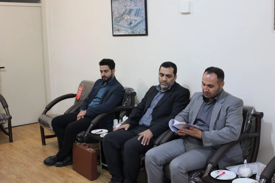 حضور هیات ارزیاب استانداری همدان در پردیس شهید مقصودی