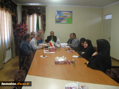 جلسه ستاد استانی برگزاری 29 امین جشنواره فرهنگی هنری دانشگاه فرهنگیان همدان برگزار شد