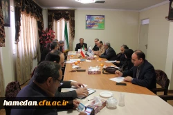 جلسه ی شورای آموزشی دانشگاه فرهنگیان استان همدان