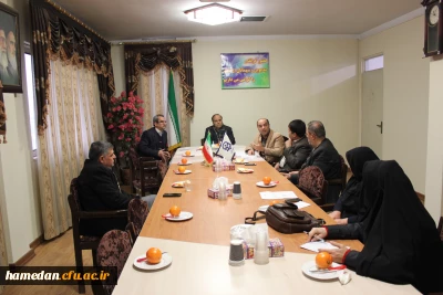 شورای پژوهشی دانشگاه فرهنگیان همدان تشکیل جلسه داد