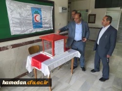 دیدار سرپرست دانشگاه فرهنگیان همدان با مدیر کل آموزش و پرورش استان در طلیعه سال 1398