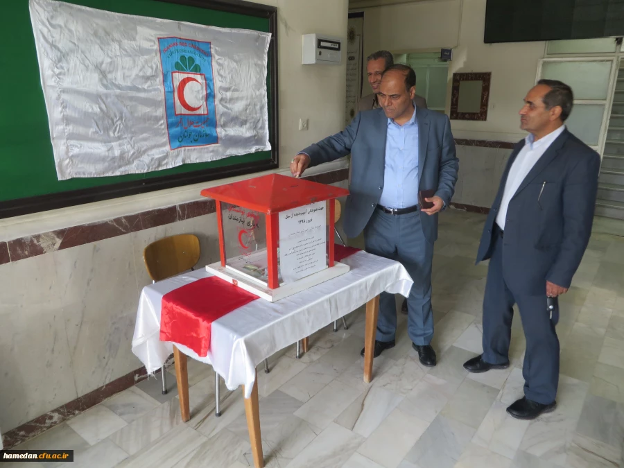 دیدار سرپرست دانشگاه فرهنگیان همدان با مدیر کل آموزش و پرورش استان در طلیعه سال 1398