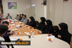 برگزاری جلسه شورای فرهنگی اجتماعی دانشگاه فرهنگیان استان همدان با حضور کلیه ی اعضا