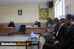 سرپرست دانشگاه فرهنگیان همدان در بازدید از مدارس مجری طرح کارورزی: 
معلمان و مدیران شاغل در مدارس، اساتیدی با تجربه، مهربان و کمک حال دانشگاه فرهنگیان هستند