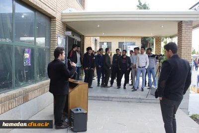 دکتر داریوش رحمانیان در مراسم بزرگداشت مقام معلم در دانشگاه فرهنگیان همدان:
معلمی وقتی با عشق همراه شود آفرینندگی به دنبال خواهد داشت