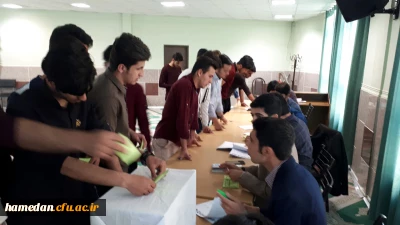 در انتخاباتی مهیج، نمایندگان شورای صنفی رفاهی دانشجویان پردیس شهید مقصودی همدان انتخاب شدند
