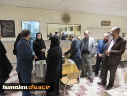 حضور سرپرست مدیریت استان و صرف افطاری ساده در کنار دانشجو معلمان پردیس شهید باهنر همدان