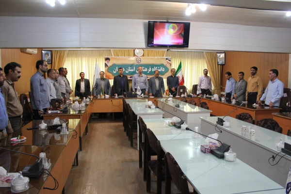 آیین تکریم و معارفه ی عامل مالی دانشگاه فرهنگیان همدان برگزار شد