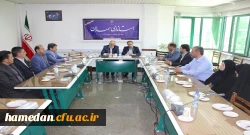 جلسه کمیته هیات امنای استانی دانشگاه فرهنگیان همدان با حضور معاون سیاسی امنیتی استانداری و دکتر طاهری نیا معاون پژوهشی و فناوری دانشگاه فرهنگیان برگزار شد